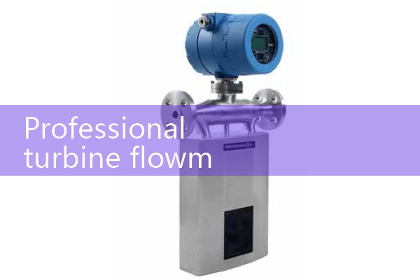 Professional turbine flowmeter